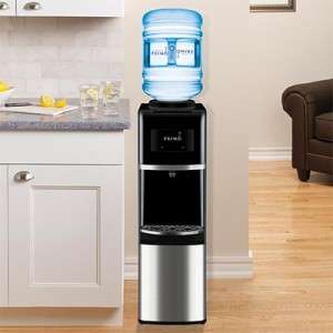 Primo Top Load Stainless Steel Water Dispenser Black & Stainless Steel 