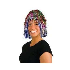  Multi Color Tinsel Wig Toys & Games