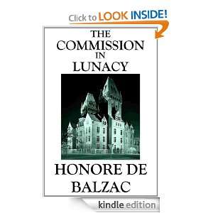 The Commission in Lunacy Honore de Balzac  Kindle Store