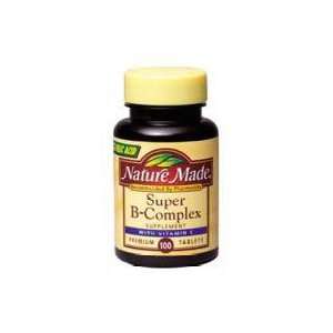  Super B   Complex Supplement Tablets With Vitamin C, By 