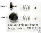 Shutter Release Quick Button Part for Sony DSC H1 H2 H5
