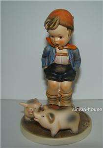 Hummel FARM BOY Retired Goebel Figurine #66 Trademark 3  