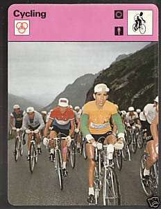 FEDERICO BAHAMONTES 1978 Cycling SPORTSCASTER CARD 3112  