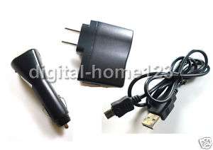 3in1 USB Cable Car Charger For Motorola H730 bluetooth  