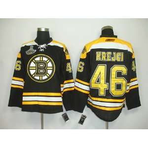  David Krejci #46 NHL Boston Bruins Black Hockey Jersey 