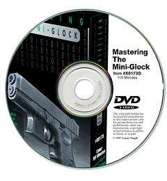 Master Mini Glock 26 27 29 30 Pistol Shoot Maintain DVD  