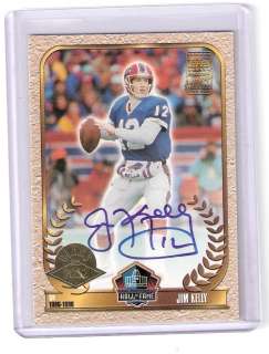   TOPPS HERITAGE JIM KELLY HALL OF FAME AUTOGRAPH AUTO BV $300  