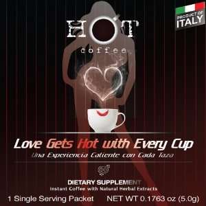  Hot Coffee   Love Gets Hot with Every Cup 1 Packet Health 