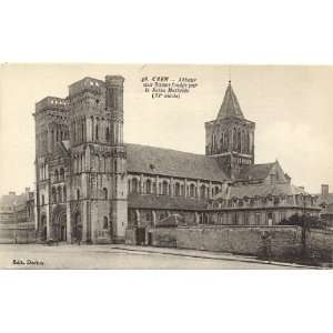 1920s Vintage Postcard Abbaye aux Dames   Womens Abbey   Caen France