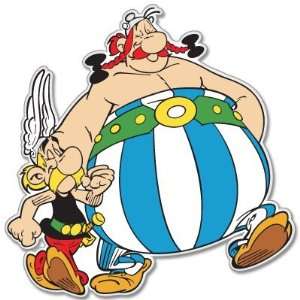  Asterix and Obelix bumper window sticker decal 4 x 4 