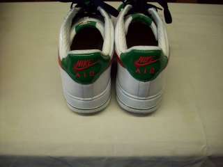 2006 NIke Air Force I Premium Mexico World Cup Sneakers 309096 162 