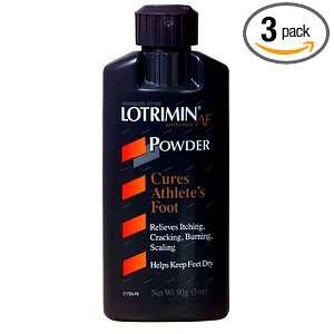  Lotrimin Antifungal Powder for Athletes Foot, 3 Ounce 