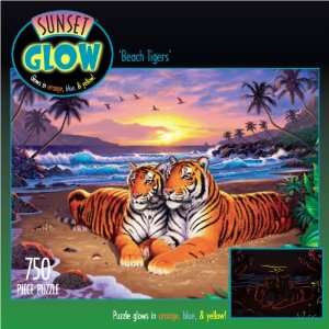  750 Piece Sunset Glow Puzzle Toys & Games