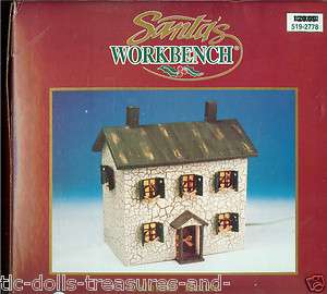 SANTAS WORKBENCH ABOUT 8 9 TALL DISTRIBUTED BY JO ANN STORES, INC 