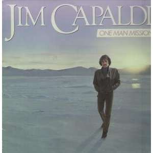    ONE MAN MISSION LP (VINYL) GERMAN WEA 1984 JIM CAPALDI Music