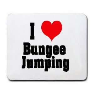  I Love/Heart Bungee Jumping Mousepad