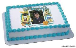 SpongeBob SquarePants Photo Edible Image Cake Topper  
