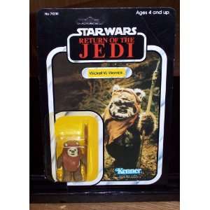   Wars Return of the Jedi Action Figure Wicket W. Warrick Toys & Games
