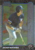 JUAN RIVERA 1999 Bowman Chrome Baseball RC Rookie #386  