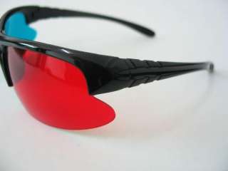 3D Anaglyph Glasses red Cyan quality lens great style  