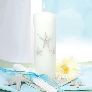  Cathys Concepts 3 Piece Beach Unity Candle and Taper Set 