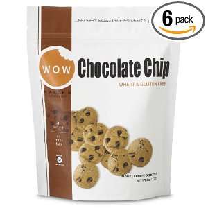 WOW BAKING COMPANY Cookies, Chocolate Chip, 8 Ounce (Pack of 6 