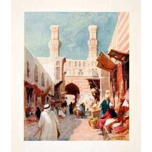   Berber Cairo Egypt Fatimid Robert Talbot Kelly   Original Color Print