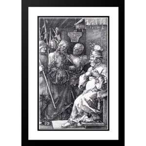  Christ Before Caiaphas (Engraved Passion) 20x23 Framed and 