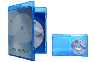 NEW 1 SCANAVO Blu Ray Single Disc Replacement Case  