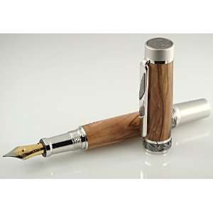  Olivewood Imperial Fountain Pen   Custom Order Office 