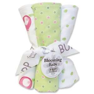  Tulip Burp Cloth Set Baby