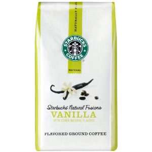 Starbucks Natural Fusions   Vanilla, 11 Ounce Bag  Grocery 
