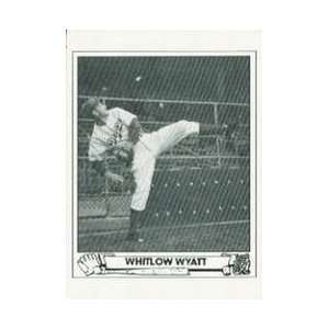    1983 TCMA Playball 1943 #30 Whitlow Wyatt