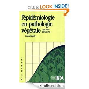 épidémiologie en pathologie végétale. Mycoses aériennes (Mieux 