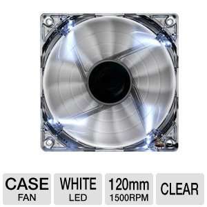  Aerocool Shark White Ed 120mm Wht LED Case Fan