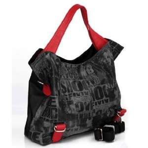    DIOU SZ011004 European Print Design Bucket Bag