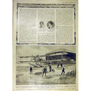  Aerodrome Aircraft Pilot Officers Airport Ww1 1918 War 