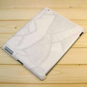  (White) Plastic Case For Apple iPad 2 /Free Screen 