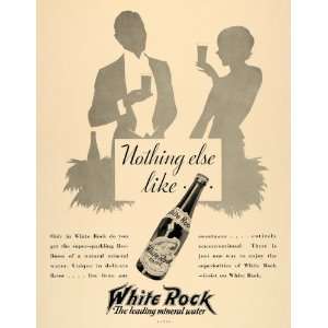  1933 Ad White Rock Mineral Spring Water Waukesha WI 