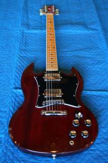 is very common for this age guitar comes with a case aims brochure is 