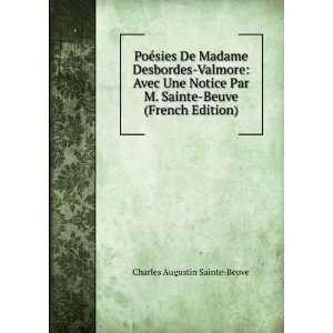   Sainte Beuve (French Edition) Charles Augustin Sainte Beuve Books