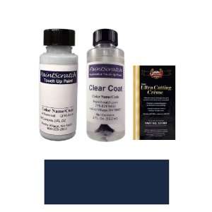  2 Oz. Indigo Blue Metallic Paint Bottle Kit for 1981 Saab 