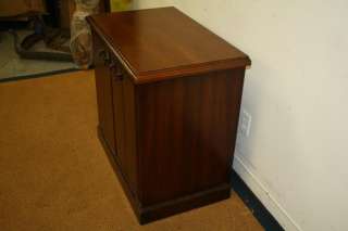 KIMBALL PRESIDENT walnut TRADITIONAL AMERICAN storage credenza book 