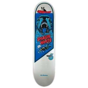  Birdhouse Shawn White Jaws Dog Blk6 Deck 7.50 Sports 