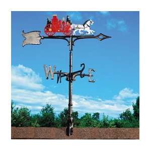 14 3/4L x 6H 30 Fire Wagon Traditional Directions Weathervane 