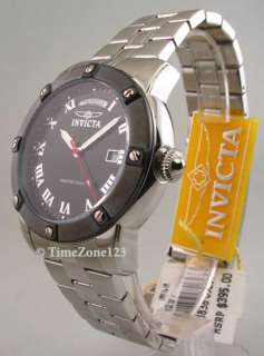 MENS INVICTA STEEL SPORT 10 ATM DAY DATE NEW WATCH 5257  