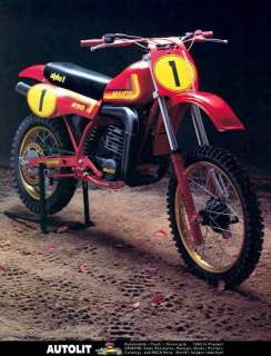 1982 Maico Alpha 1 490 Motorcycle Factory Photo  