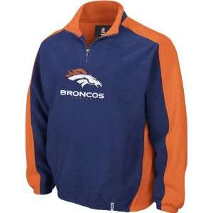   Denver Broncos Reebok Covert 1/4 Zip Polar Fleece