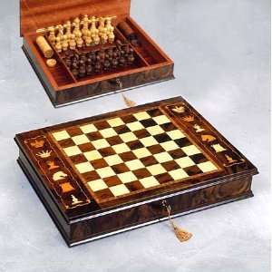  Giglio Italian Wooden Chess Set 1.4 Square
