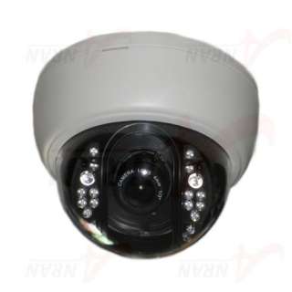  520TVL Color CCD 24 IR LED Dome Indoor Security CCTV Camera  